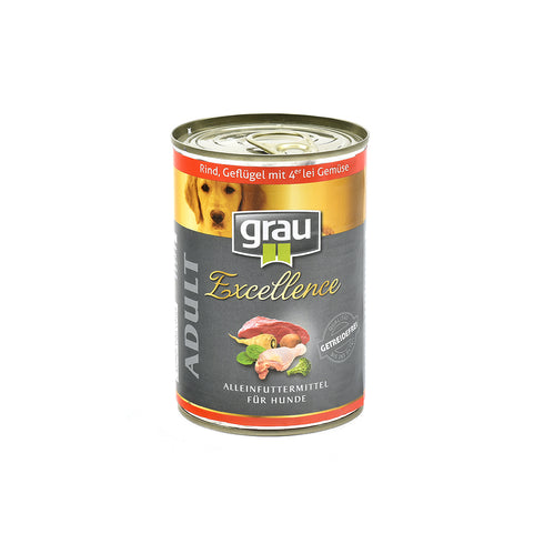 Hrana Umeda pentru caini Excellence Adult Vita, Pasare si Legume